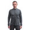 SENSOR MERINO LITE unisex košile dl.rukáv anthracite gray