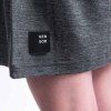 SENSOR MERINO LITE šaty bez rukávu, anthracite gray