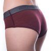 SENSOR MERINO AIR 3-PACK dámské kalhotky černá/dusty pink/port red