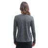 SENSOR MERINO LITE dámské triko dl.rukáv anthracite gray