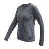 SENSOR MERINO LITE dámské triko dl.rukáv anthracite gray
