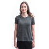 SENSOR MERINO LITE dámské triko kr.rukáv anthracite gray