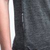 SENSOR MERINO LITE dámské triko kr.rukáv anthracite gray