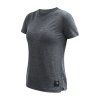 SENSOR MERINO LITE dámské triko kr.rukáv anthracite gray