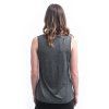SENSOR MERINO LITE dámské triko bez rukávu anthracite gray
