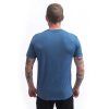 SENSOR MERINO AIR traveller pánské triko kr.rukáv riviera blue