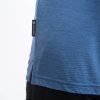 SENSOR MERINO AIR traveller pánské triko kr.rukáv riviera blue