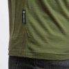 SENSOR MERINO ACTIVE HIKING pánské triko kr.rukáv safari green