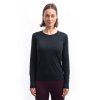 SENSOR MERINO CORDURA dámské triko dl.rukáv černá
