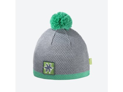 KAMAkadze K35 pletená merino čiapka, zelená