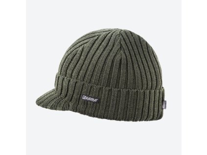 KAMA LK02 pletená čiapka, zelená