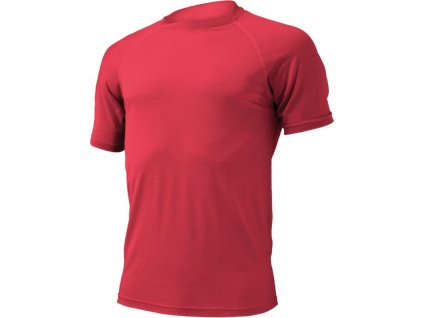 LASTING pánske merino tričko QUIDO červená