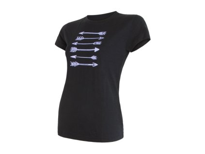 SENSOR MERINO ACTIVE PT ARROWS dámske tričko s krátkým rukávom