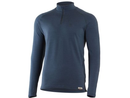 LASTING pánska merino mikina WARY modrá