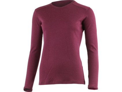 LASTING dámska merino mikina BELA bordová