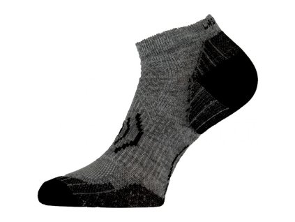 LASTING merino ponožky WTS šedé