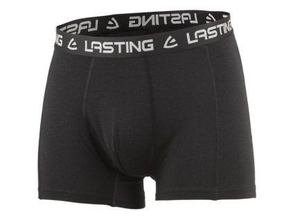 LASTING pánske merino boxerky NOMO čierne