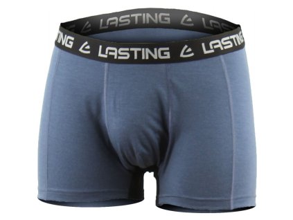 LASTING pánske merino boxerky NOMO modré