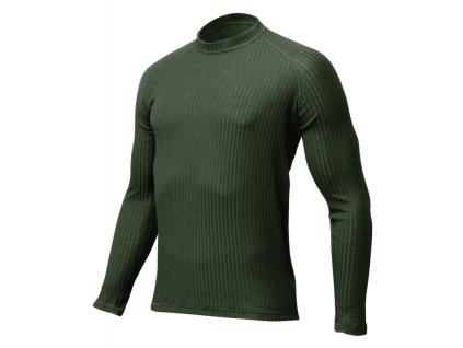 LASTING pánske merino tričko SWU zelená