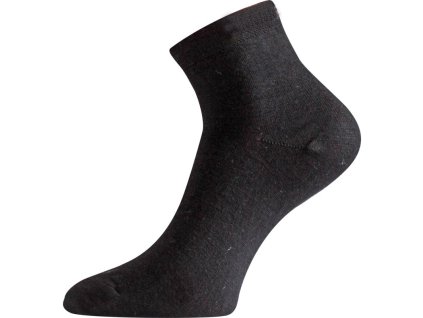 LASTING merino ponožky WAS čierne
