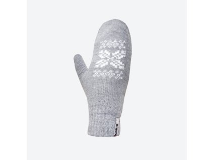 KAMA R106 pletené merino rukavice, sivé