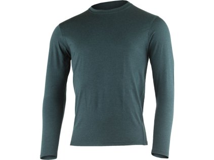 LASTING pánske merino tričko LOGAN petrol
