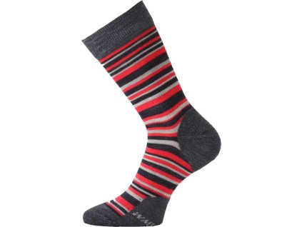 LASTING merino ponožky WPL červená