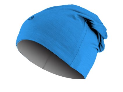 LASTING merino čiapka BOLY modrá šedá