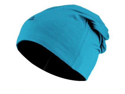 LASTING merino čiapka BOLY modrá/čierna