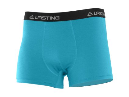 LASTING pánske merino boxerky NORO modré