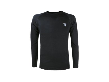 KAMA T402 pánske tričko Merino, čierna