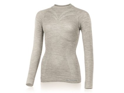 LASTING dámske merino tričko MATALA beige