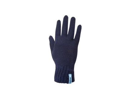 KAMA R101 pletené merino rukavice, tmavomodré