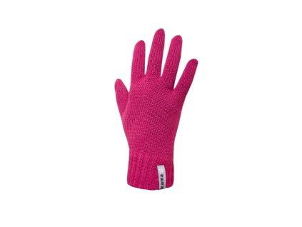 KAMA R101 pletené merino rukavice, ružové