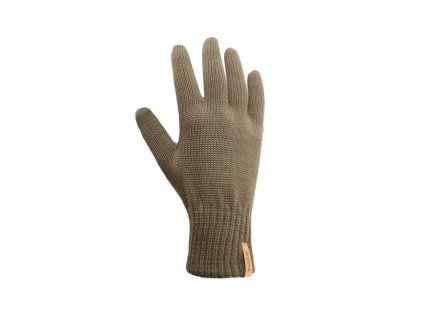KAMA R102 pletené merino rukavice, zelené