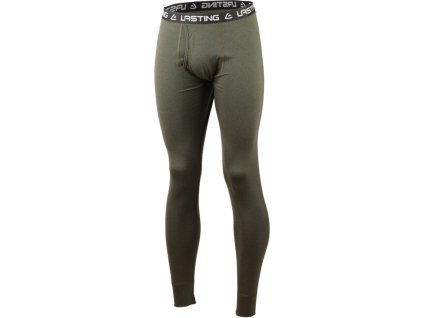 LASTING pánske merino šortky BEZY green