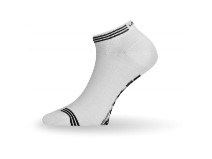 LASTING bambusové ponožky ABE Unisex, biele