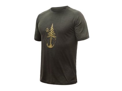 SENSOR MERINO AIR PT EARTH pánske tričko s krátkým rukávom olive green