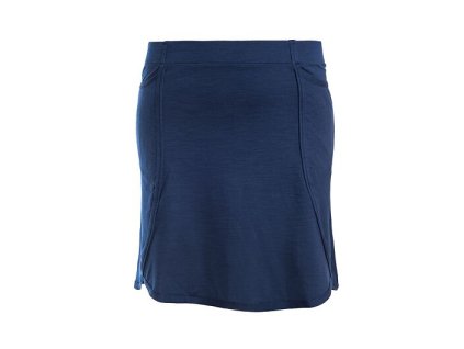 SENSOR MERINO ACTIVE dámska sukňa, deep blue