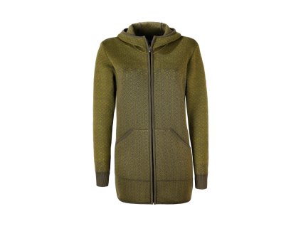 KAMA 5038 Merino sveter, tmavozelený