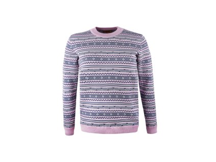KAMA 5044 Merino sveter, ružový