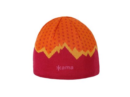 KAMA A169 Pletená Merino čiapka XL, ružová