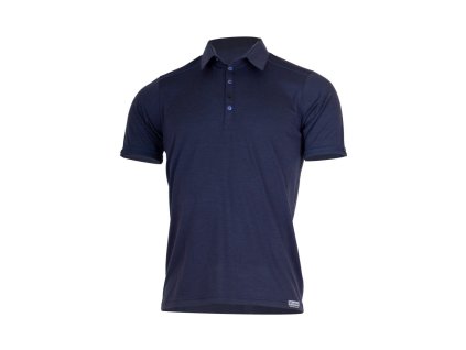 LASTING pánska merino polokošeľa LAMEL modrá