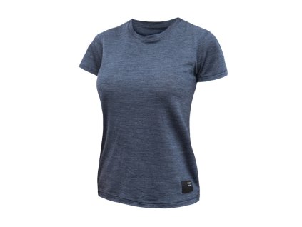 SENSOR MERINO LITE dámske tričko, mottled blue
