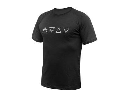 SENSOR MERINO BLEND ELEMENTS pánske tričko s krátkým rukávom