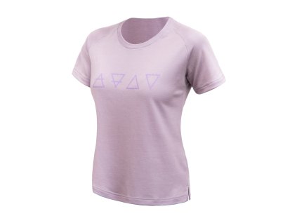 SENSOR MERINO BLEND ELEMENTS dámske tričko, mystic fialová