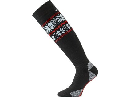 LASTING lyžiarske ponožky merino WSN čierne