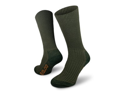 EGLOO MERINO HDS Heavy Duty ponožky, army zelená