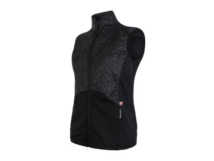 SENSOR INFINITY ZERO dámska vesta, čierna