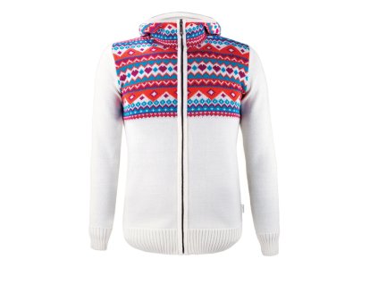 KAMAkadze K5100 dámsky merino sveter, prírodná biela